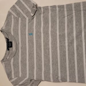 Grey Striped Ralph Lauren VNeck Size XS
